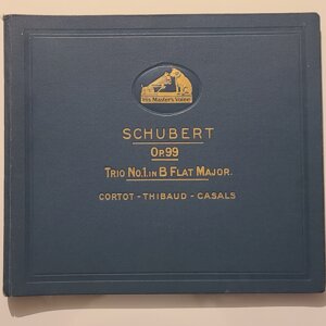 Schubert Trio N°1