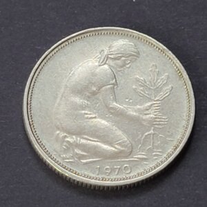 Pièce 50 Pfennig - 1970