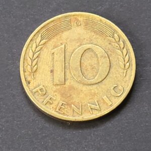 Pièce 10 Pfennig - 1950