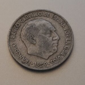 Pièce de 10 Céntimos - 1959